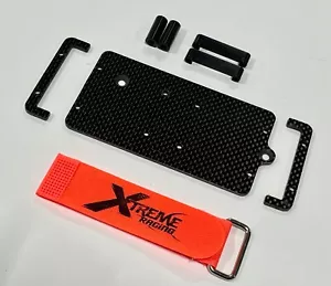 XTREME RACING TEAM LOSI DBXL 2.0 GAS KOHLENSTOFFFASER EMPFÄNGER BATTERIEFACH 1/5 LIPO - Bild 1 von 3