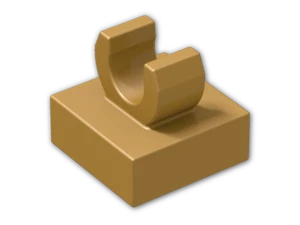 LEGO TILE MODIFIED 1X1 W/ OPEN O CLIP (6 PCS) CHOOSE YOUR COLOR 15712!! - Picture 1 of 14