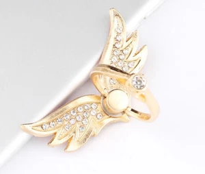 Lilidreamstore 360 Rotating Cell Phone Tablet Ring Stand Holder Kickstand Wings - Picture 1 of 14