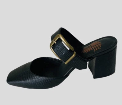 NEW CHARLOTTE STONE GINA BLACK HEELS SIZE 9 - Image 1 of 4