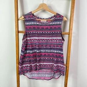 Sass & Bide Tank Womens XXS Pink Striped Lightweight - Picture 1 of 10