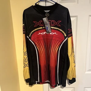 Camiseta deportiva vintage de poliéster XMX Xtreme Motorcross para hombre manga larga MEDIANA NUEVA CON ETIQUETAS - Imagen 1 de 13