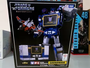 Figuras Takara MP-13 Transforms Masterpiece Soundwave con Laserbeak MP13 JUGUETES - Imagen 1 de 5