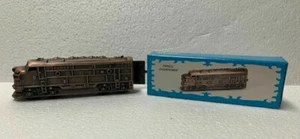 DIESEL LOCOMOTIVE BRONZE DIE CAST METAL COLLECTIBLE PENCIL SHARPENER NEW / BOX - Picture 1 of 1