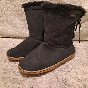 Pendleton Hacienda Botas Mujer 8 M Sin Cordones Planas Altas Forradas Bota Atada Comodidad - Imagen 1 de 10