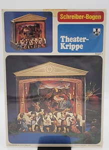 VTG GERMAN THEATER-KRIPPE MODEL OF CHRIST'S BIRTH BY SCHREIBER-BOGEN - Picture 1 of 3