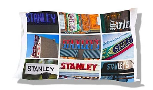 STANLEY Personalized Pillowcase featuring the name in photos of full signs - Picture 1 of 1