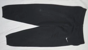 NIKE BOYS SWEATPANT XL (18-20) BLACK FLEECE JOGGER SWEATPANT TAPER USA MADE - Picture 1 of 9