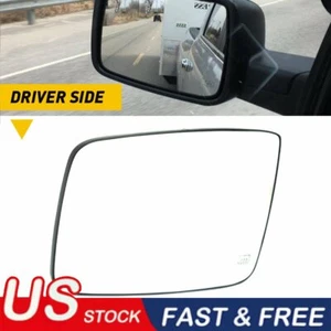 For Dodge Ram 1500 2500 Exterior Mirror Glass Power Heated Left Driver Side - Picture 1 of 8