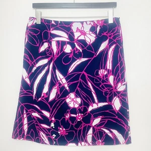 Falda de bajo para mujer talla 12 con cremallera lateral 100 % algodón acampanado forrado hasta la rodilla - Imagen 1 de 8