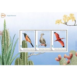 Netherlands 2024 Animals of Bonaire 1 Birds m/s    mnh u