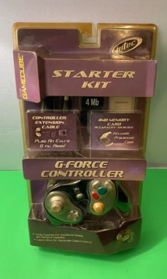 Nintendo Gamecube intec Starter Kit G Force Controller Factory Sealed - Image 1 of 2