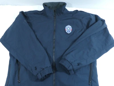 NWOT XL GERBER OUTERWEAR 51S1 WARRIOR SOFTSHELL LINER JACKET NAVY - EMBROIDERED - Image 1 of 2