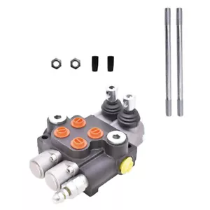 2 Spool 13 GPM SAE Ports 3600Psi Hydraulic Monoblock Control Valve Double Acting - Picture 1 of 15