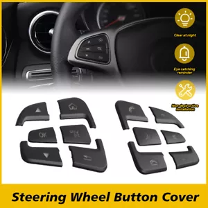 Steering Wheel Multi-Function Button Cover for Mercedes-Benz C300 2015-2019 - Picture 1 of 12