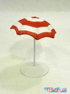 DOLL'S HOUSE - Ombrellone in miniatura in metallo e tela - 8,5 cm - Foto 1 di 1