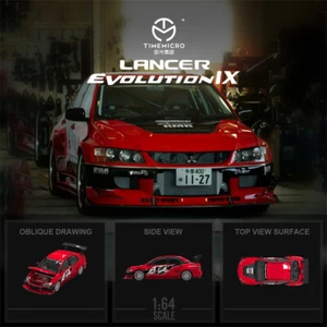 Time Micro 1:64 EVO FNF rot Diecast Modellauto - Bild 1 von 12