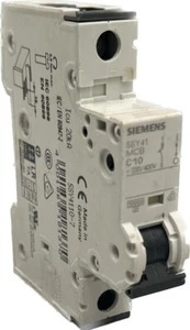Siemens Leitungsschutzschalter 5SY4110-7 MCB C10 - Bild 1 von 2