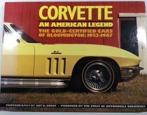 Hardbound Book CORVETTE An American Legend Gold Certified 1953 - 1967 c 1986 - Picture 1 of 2