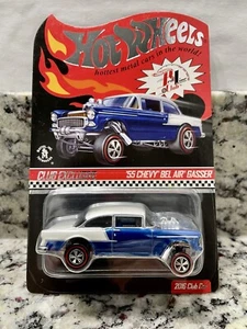 HOT WHEELS RLC 2016 Exclusive ‘55 Chevy Bel Air Gasser 1689/05500 Blue - Picture 1 of 6