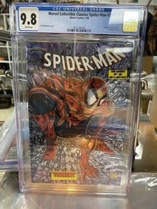 Marvel Collectible Classics: Spider-Man Chromium #2 CGC 9.8 1998 Mcfarlane - Picture 1 of 3