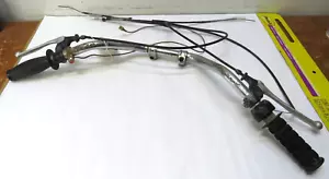 Vintage 1977 Rokon Ranger Handlebar Assembly Brake Grips Lines Mounting Assembly - Picture 1 of 12