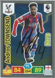 ANDROS TOWNSEND SIGNED CRYSTAL PALACE 2019/2020 ADRENALYN XL TRADING CARD+COA - Picture 1 of 1