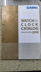 2010 CASIO Watch Catalog General catalog Used - Picture 1 of 14