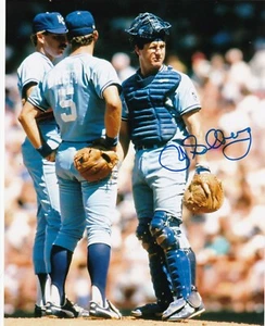 JIM SUNDBERG  KANSAS CITY ROYALS    ACTION SIGNED 8x10 - Picture 1 of 1