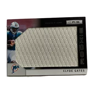 Tarjeta de parche de novato grande Panini Clyde Gates 2011/50 impresión corta SP rara - Imagen 1 de 3