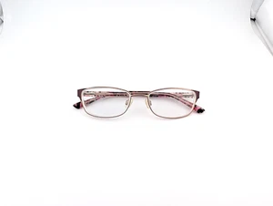 bebe Eyeglasses, Frames Only, BB5144 770 Rose Gold, 51-17-135, Metal/Plastic - Picture 1 of 15