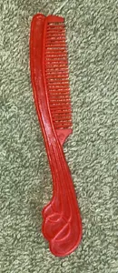 Vintage 80er Jahre Barbie Zubehör roter Kamm - Bild 1 von 4