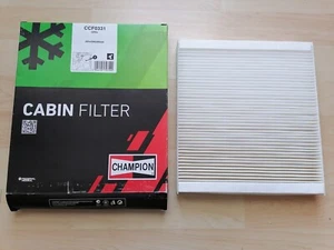 CHAMPION INNENRAUMFILTER POLLENFILTER CCF0331 für Astra - Zafira - Bild 1 von 1