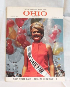 OHIO MAGAZINE: The Wonderful World of Ohio Magazine agosto 1970 - Imagen 1 de 5