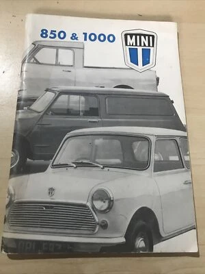Kb11- 850 And 1000 MINI Handbook, Saloon, Van, Pick Up 1974 - Image 1 of 4