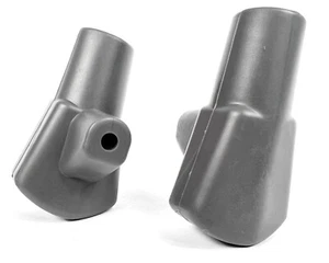 Lambretta rubber stand feet grey Italian pair - Picture 1 of 1