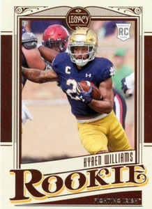 2022 Panini Chronicles Legacy Draft Picks Fighting Irish RB Kyren Williams RC #9 - Bild 1 von 2