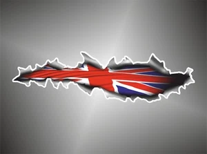 aufkleber flagge großbritannien links motorrad car sticker aufkleber sticker - Bild 1 von 1