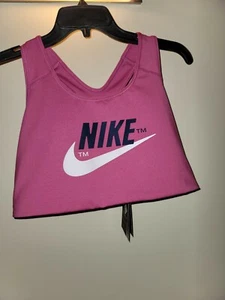Neu mit Etikett Nike Damen Übergröße Swoosh Sport-BH mittlerer Halt pink 1X CQ9890-691 - Bild 1 von 6
