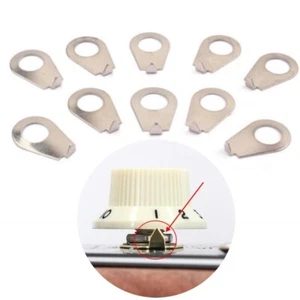10Pcs Guitar Knobs Pointer Plate Indicator Washers for Gibson LP Electric Guitar - Picture 1 of 35