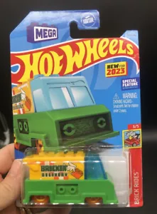 Hot Wheels Brickin Delivery Error 58/250 MEGA 1:64 Scale Diecast Car 2023 - Picture 1 of 3