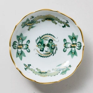 Meissen Schale Hofdrache Grün Reich 8 cm 1. Wahl Neuware - Picture 1 of 6