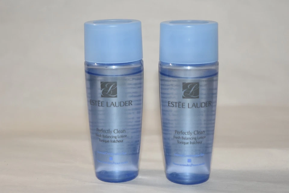 2x Estee Lauder perfectamente limpio fresco loción equilibradora 1 oz cada combinación normal Foto 1 de 1