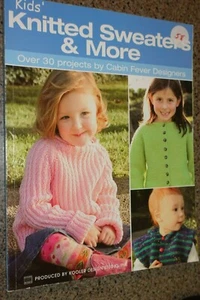 Kids Knitted Sweaters & More Knitting Book 30+ projects - Picture 1 of 4