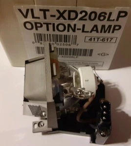 NEW OEM MITSUBISHI VLT-XD206LP Projector lamp USHIO for XD206U-G, XD206U, SD206U - Picture 1 of 2