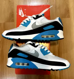 Nike Air Max 90 Laser Blue 2020 Retro Laser Blue/Black/Grey Fog Men's 8 - Picture 1 of 6