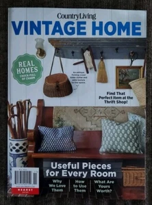 VINTAGE HOME - Country Living Magazine 2024 - Real Homes Chock Full Of Charm - Picture 1 of 1