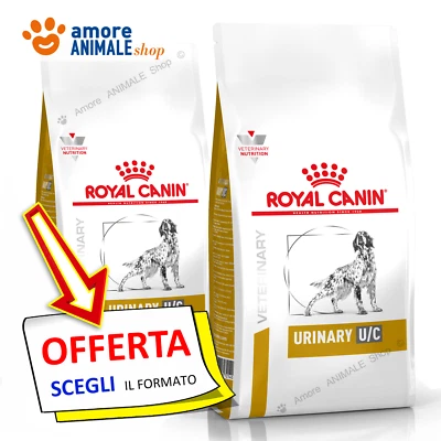 Royal Canin Dog → Veterinary URINARY U/C LOW PURINE - 2 / 14 kg - Cane, Cani