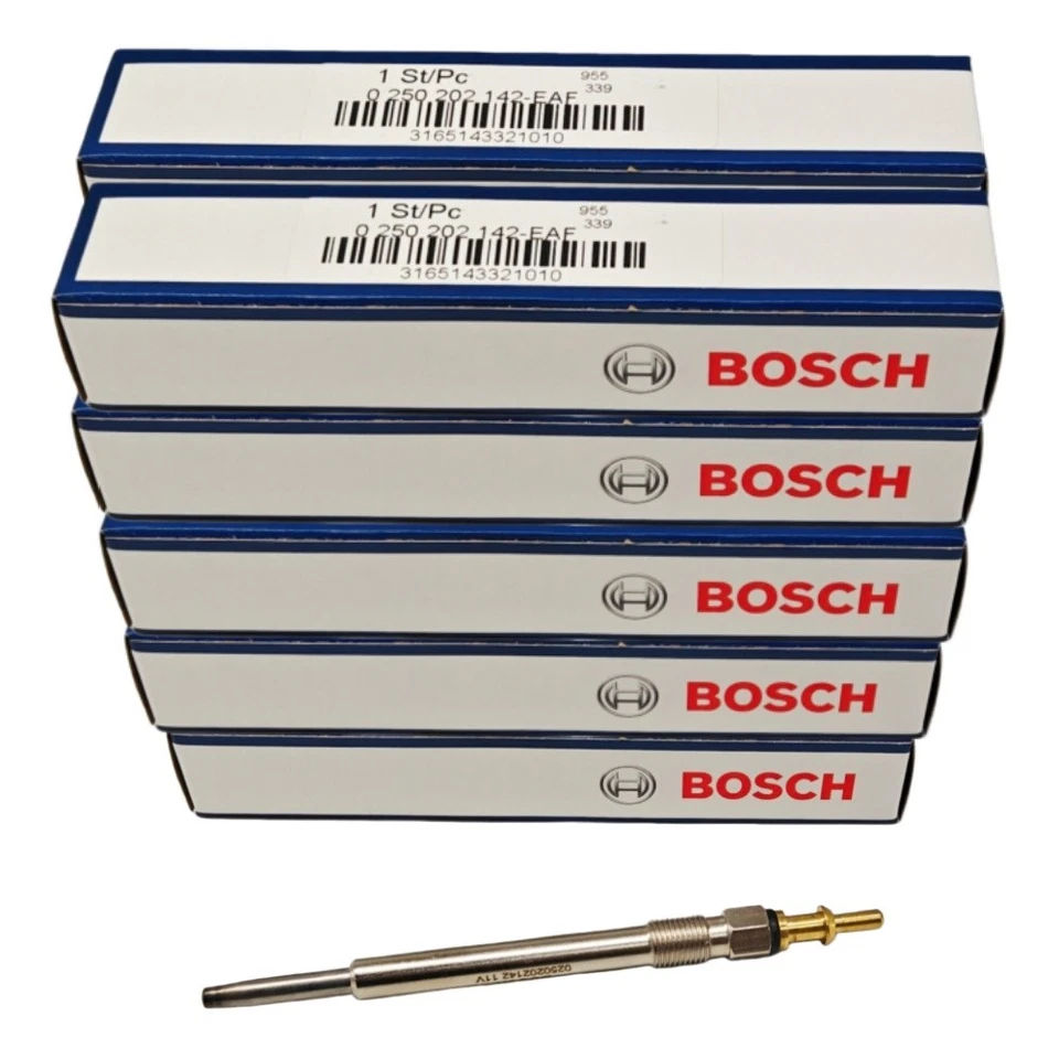 Juego de 10 bujías incandescentes 0250202142 para Bosch Dodge Sprinter Freightliner diésel Foto 1 de 4