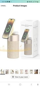 Enceinte Bluetooth Chargeur Sans Fil Téléphone / Colsur - Photo 1 sur 10